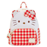 LOUNGEFLY BACKPACK SANRIO HELLO KITTY GINGHAM