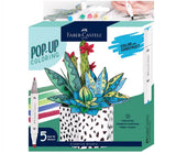 FABERC POP UP COLORING SUCCULENT
