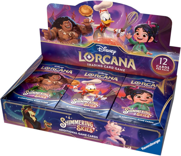 GM RV DISNEY LORCANA BOOSTER CASE: SHIMMERING SKIES