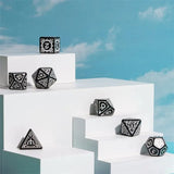 FBG DICE 7PC CRYPTIC KNOTS MISTY