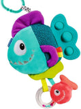 PLAYPLUS POP-IT PIRANHA BLUE STROLLER TOY