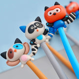BCM GEL PENS WIGGLE RACCOON