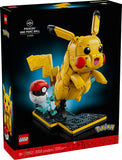 LEGO POKEMON PIKACHU AND POKE BALL