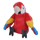 KM CUDDLEKINS SCARLET MACAW 12"