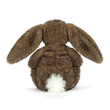 JC BASHFUL LUXE BUNNY HOPPLESTON BROWN MEDIUM 12"