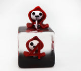 FBG DICE 7PC GRIM REAPER RED