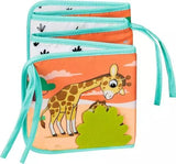 PLAYPLUS BOOK TUMMY TIME: WILD ANIMALS