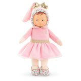 COROLLE 10" GRENADINE MISS BALLERINA GOLD BOW