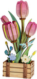 DIY FLOWER BLOOM SET TULIP PINK