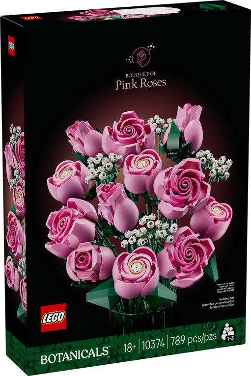 LEGO BOTANICAL BOUQUET OF PINK ROSES