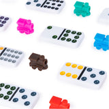 GM CARDINAL DOUBLE 12 TIN  MEXICAN TRAIN DOMINOES