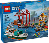 *LEGO CITY SEASIDE HARBOR WITH CARGO SHIP