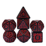 FBG DICE 7PC CRYPTIC KNOTS DRIED BLOOD