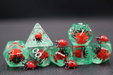 FBG DICE 7PC LUCKY LADYBUG