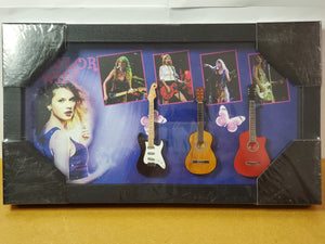 MINI GUITARS SHADOW BOX MED RECT TAYLOR SWIFT 1