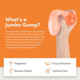 SPEKS GUMP JUMBO REEF ORANGE STRESS BALL