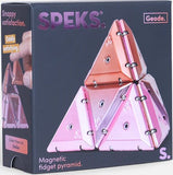 SPEKS GEODE CHROME STELLAR PYRAMID PINK