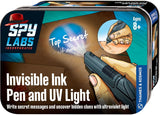 TK SPY LABS: INVISIBLE INK PEN AND UV LIGHT