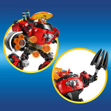 LEGO STH KNUCKLES VS DR EGGMAN EGG CRUSHER MECH