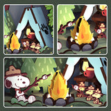 DIY BOOK NOOK PEANUTS, SNOOPY BEAGLE SCOUTS