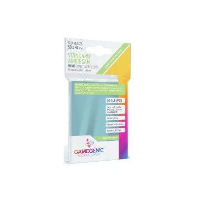 GM CASEGENICS CARD SLEEVES AMERICAN STANDARD - GREEN