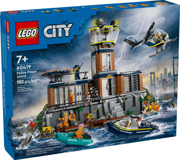 LEGO CITY POLICE PRISON ISLAND