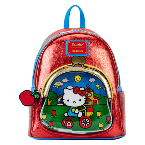 LOUNGEFLY BACKPACK SANRIO HELLO KITTY 50TH ANNIVERSARY