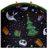 LOUNGEFLY BACKPACK DISNEY NBX JACK & XMAS LIGHTS