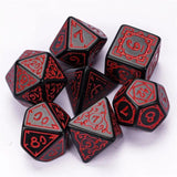 FBG DICE 7PC CRYPTIC KNOTS DRIED BLOOD