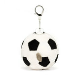 JC AMUSEABLE SPORTS SOCCER BALL BAG CHARM 5"