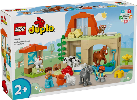 LEGO DUPLO CARING FOR ANIMALS ON THE FARM