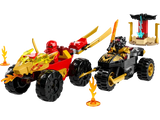 LEGO 4+ NINJAGO KAI & RAES CAR & BATTLE BIKE