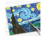 FABERC PAINT BY NUMBER STARRY NIGHT