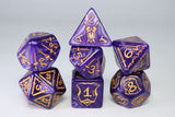 FBG DICE 7PC HUGE QUEEN'S ARMORY ENCHANTED 25MM