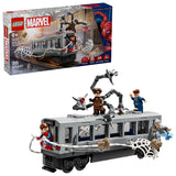 LEGO MARVEL SPIDER-MAN VS DOC OCK SUBWAY TRAIN SCENE