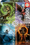 PZ 1500 ED ELEMENTAL MAGIC STAR CHART, ANNE STOKES