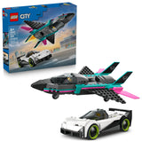 LEGO CITY JET VS CAR