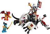 LEGO NINJAGO ZILVAR AND GRIMTAK THE DRAGON BEAST