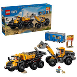 LEGO CITY DUMP TRUCK & FRONT END LOADER