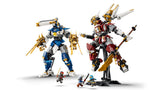 LEGO NINJAGO THE TWIN TITAN MECHS