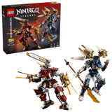 LEGO NINJAGO THE TWIN TITAN MECHS