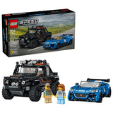LEGO SPEED CHAMPIONS JAGUAR F-TYPE PROJECT 7 & LAND ROVER DEFENDER