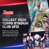 TOPPS 25 UFC STADIUM CLUB VALUE BOX