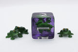 FBG DICE 7PC POISON FROG GREEN