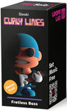 LOOPS LAB SOLO 1PC SLEAKI (CURLY LINES)