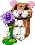 LEGO CREATOR CUTE HAMSTER WITH FLOWER