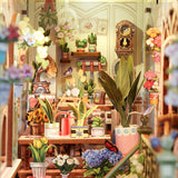 DIY BOOK NOOK FLOWER SHOP (PINK)