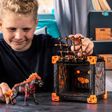 SCHLEICH ELDRADOR BATTLE CAVE LAVA HYENA