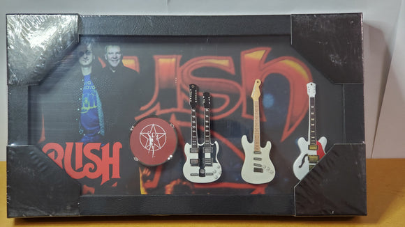 MINI GUITARS SHADOW BOX MED RECT RUSH