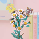 DIY MINI FLOWER KIT CHAMOMILE POMPOMPURIN & CHOCOCAT